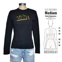 Photo With David Long Sleeve Baby Doll Junior Top(Zwan Photo With David Long Sleeve Baby Doll Junior Top 421700) 7 Photo With David Long Sleeve Baby Doll Junior Top(Zwan Photo With David Long Sleeve Baby Doll Junior Top 421700) -ROCABILIA CLOTHING SALE 421700S