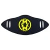 Yellow Logo (Rockabilia Exclusive) Face Mask(Municipal Waste Yellow Logo Rockabilia Exclusive Face Mask 421876) -ROCABILIA CLOTHING SALE 421876F
