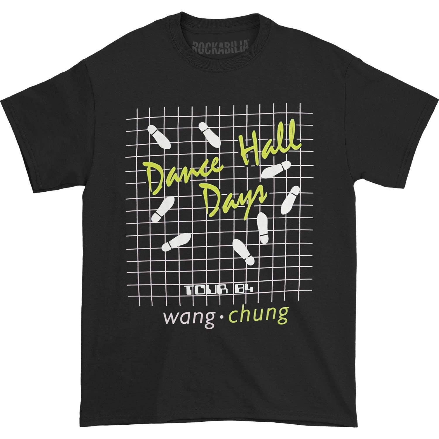 DHD 1984 Tour T-shirt(Wang Chung Dhd 1984 Tour T Shirt 422592) 3 DHD 1984 Tour T-shirt(Wang Chung Dhd 1984 Tour T Shirt 422592)
