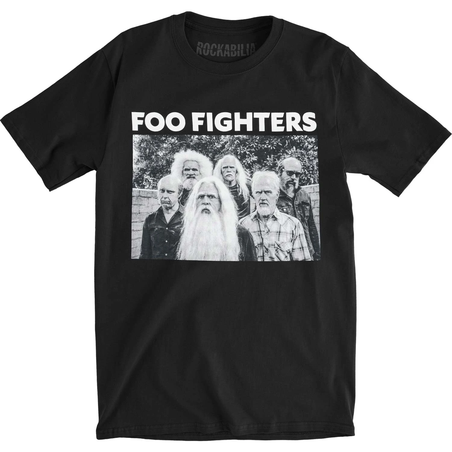 Old Band Photo Slim Fit T-shirt(Foo Fighters Old Band Photo Slim Fit T Shirt 422663) 3 Old Band Photo Slim Fit T-shirt(Foo Fighters Old Band Photo Slim Fit T Shirt 422663)