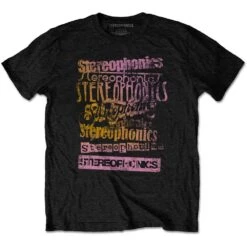 Logos Slim Fit T-shirt(Stereophonics Logos Slim Fit T Shirt 422734)