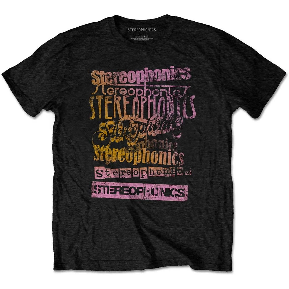 Logos Slim Fit T-shirt(Stereophonics Logos Slim Fit T Shirt 422734) 3 Logos Slim Fit T-shirt(Stereophonics Logos Slim Fit T Shirt 422734)