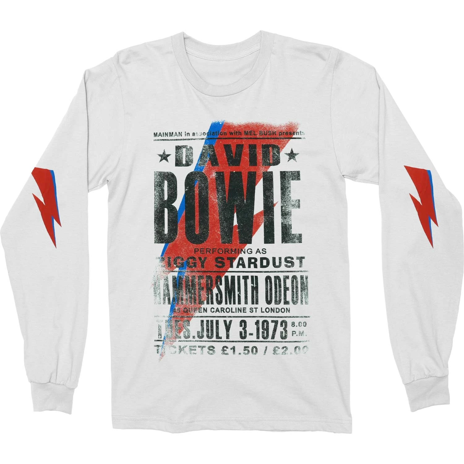 Hammersmith Odeon (Arm Print) Long Sleeve(David Bowie Hammersmith Odeon Arm Print Long Sleeve 422834) 3 Hammersmith Odeon (Arm Print) Long Sleeve(David Bowie Hammersmith Odeon Arm Print Long Sleeve 422834)