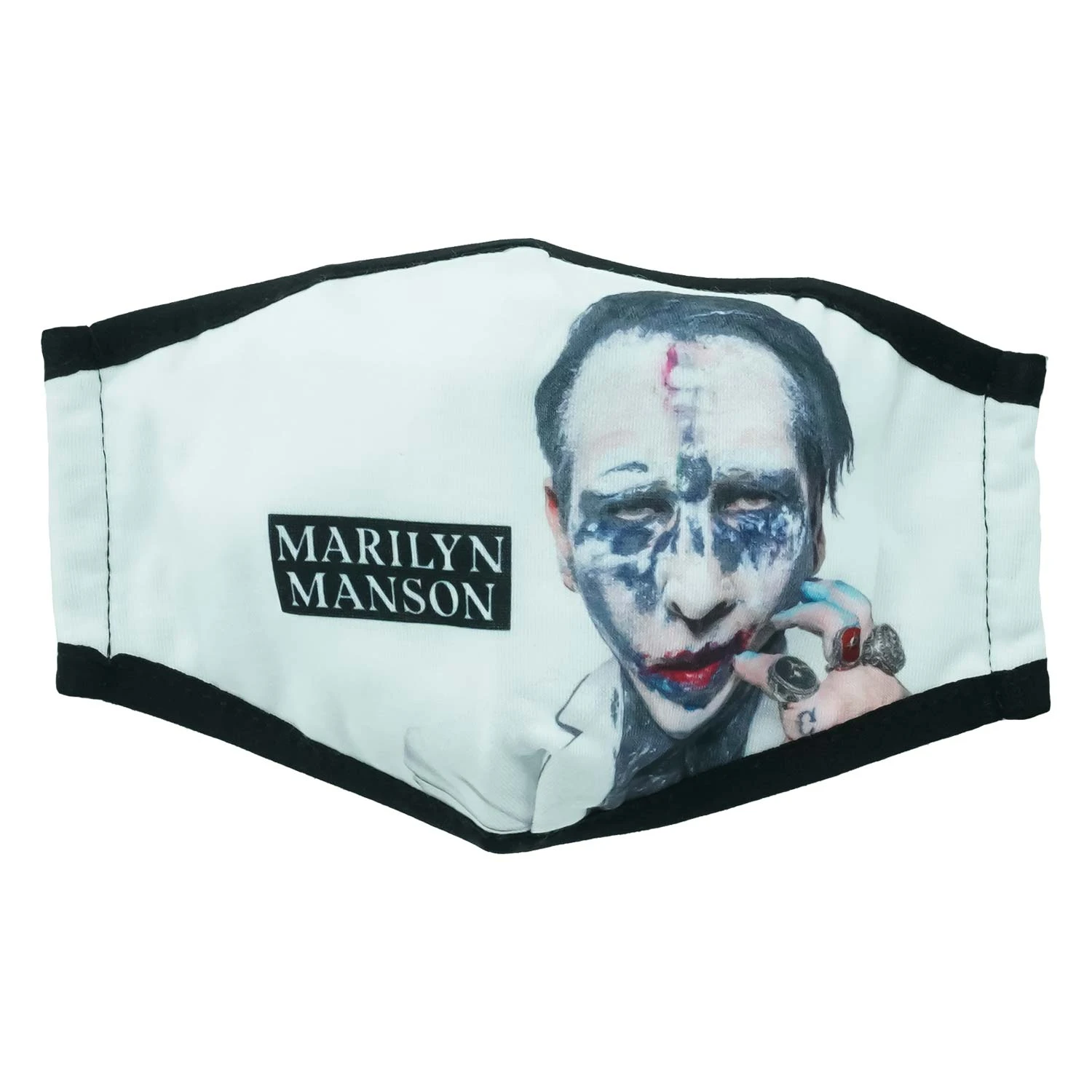 Makeup Face Photo & Boxed Logo Face Mask(Marilyn Manson Makeup Face Photo Boxed Logo Face Mask 422848) 3 Makeup Face Photo & Boxed Logo Face Mask(Marilyn Manson Makeup Face Photo Boxed Logo Face Mask 422848)