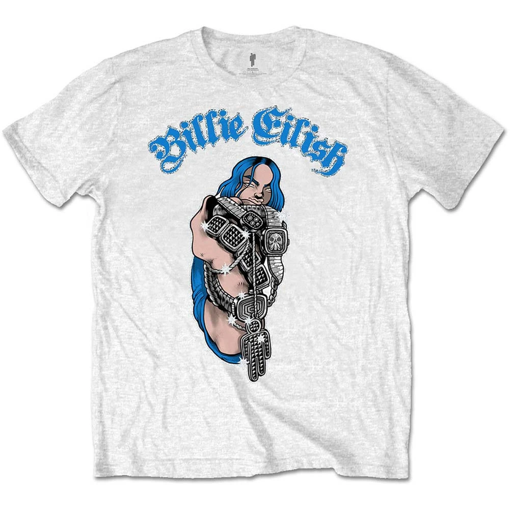 Bling (Glitter Application) Kids Tee Childrens T-shirt(Billie Eilish Bling Glitter Application Kids Tee Childrens T Shirt 423001) 3 Bling (Glitter Application) Kids Tee Childrens T-shirt(Billie Eilish Bling Glitter Application Kids Tee Childrens T Shirt 423001)