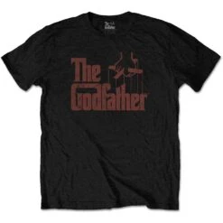 Logo Brown Slim Fit T-shirt(Godfather Logo Brown Slim Fit T Shirt 423078)