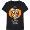 Heart Slim Fit T-shirt(Nightmare Before Christmas Heart Slim Fit T Shirt 423171) -ROCABILIA CLOTHING SALE 423171F
