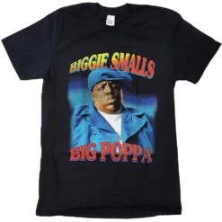 Poppa Slim Fit T-shirt(Notorious B I G Poppa Slim Fit T Shirt 423204)