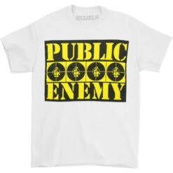 Four Crosshairs Logo Tee T-shirt(Public Enemy Four Crosshairs Logo Tee T Shirt 423484)