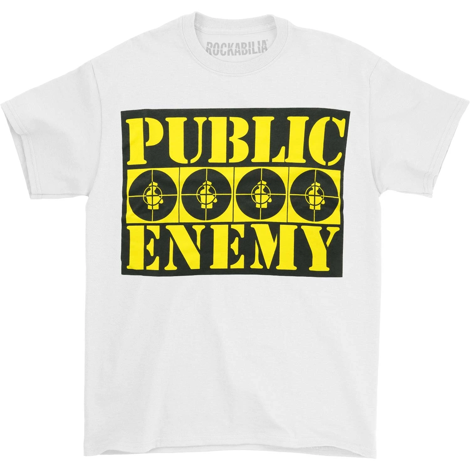 Four Crosshairs Logo Tee T-shirt(Public Enemy Four Crosshairs Logo Tee T Shirt 423484) 3 Four Crosshairs Logo Tee T-shirt(Public Enemy Four Crosshairs Logo Tee T Shirt 423484)