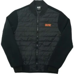 AC/DC Logo Unisex Quilted Jacket Jacket(Ac Dc Logo Unisex Quilted Jacket Jacket 423684)