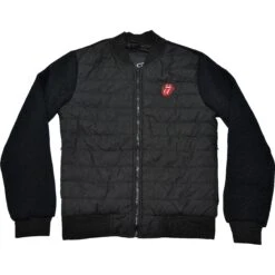 Classic Tongue Unisex Quilted Jacket Jacket(Rolling Stones Classic Tongue Unisex Quilted Jacket Jacket 423689)