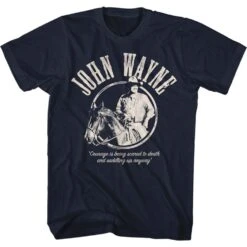 Courage T-shirt(John Wayne Courage T Shirt 424516)