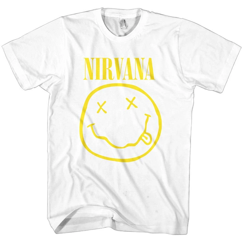 Yellow Smile Face Logo Kids Tee Childrens T-shirt(Nirvana Yellow Smile Face Logo Kids Tee Childrens T Shirt 425004) 2 Yellow Smile Face Logo Kids Tee Childrens T-shirt(Nirvana Yellow Smile Face Logo Kids Tee Childrens T Shirt 425004)