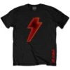 AC/DC Bolt Logo Slim Fit T-shirt(Ac Dc Bolt Logo Slim Fit T Shirt 425023) -ROCABILIA CLOTHING SALE 425023F