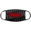 Red Logo & Sigils Face Mask(Slipknot Red Logo Sigils Face Mask 425097) -ROCABILIA CLOTHING SALE 425097F