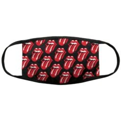 Tongue Repeat Face Mask(Rolling Stones Tongue Repeat Face Mask 425114)