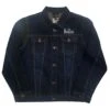 Drum Logo (Back Print) Denim Jacket(Beatles Drum Logo Back Print Denim Jacket 425440) -ROCABILIA CLOTHING SALE 425440F