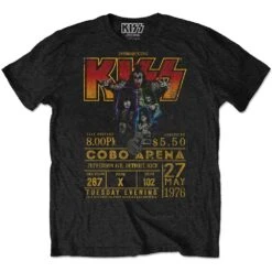 Cobra Arena '76 Eco-Tee Vintage T-shirt(Kiss Cobra Arena 76 Eco Tee Vintage T Shirt 425472)