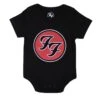 FF Logo Kids Baby Grow Bodysuit(Foo Fighters Ff Logo Kids Baby Grow Bodysuit 425748) -ROCABILIA CLOTHING SALE 425748F