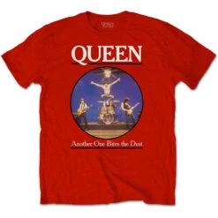 Another One Bites The Dust Slim Fit T-shirt(Queen Another One Bites The Dust Slim Fit T Shirt 425959)