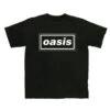 Logo On Black Slim Fit T-shirt(Oasis Logo On Black Slim Fit T Shirt 426312) -ROCABILIA CLOTHING SALE 426312F