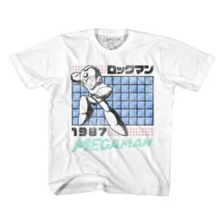 Megaman 87 Kids Childrens T-shirt(Mega Man Megaman 87 Kids Childrens T Shirt 426527)