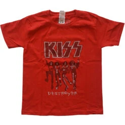 Destroyer Sketch Kids Tee Childrens T-shirt(Kiss Destroyer Sketch Kids Tee Childrens T Shirt 426742)