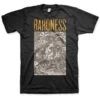 Gold & Grey (Back Print) Slim Fit T-shirt(Baroness Gold Grey Back Print Slim Fit T Shirt 426796) -ROCABILIA CLOTHING SALE 426796F