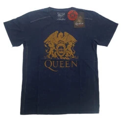 Classic Crest Snow Wash Tee Vintage T-shirt(Queen Classic Crest Snow Wash Tee Vintage T Shirt 426810)