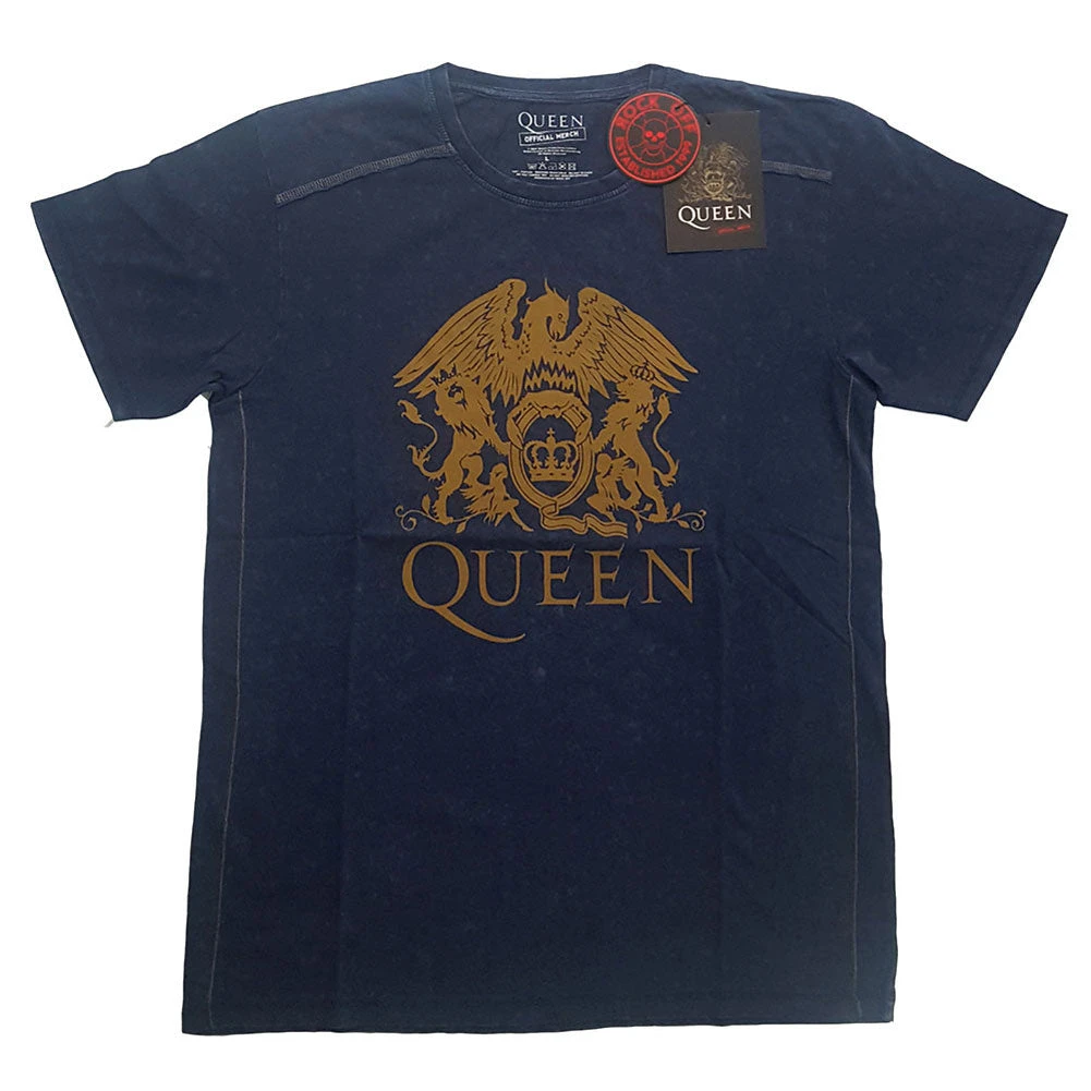 Classic Crest Snow Wash Tee Vintage T-shirt(Queen Classic Crest Snow Wash Tee Vintage T Shirt 426810) 3 Classic Crest Snow Wash Tee Vintage T-shirt(Queen Classic Crest Snow Wash Tee Vintage T Shirt 426810)