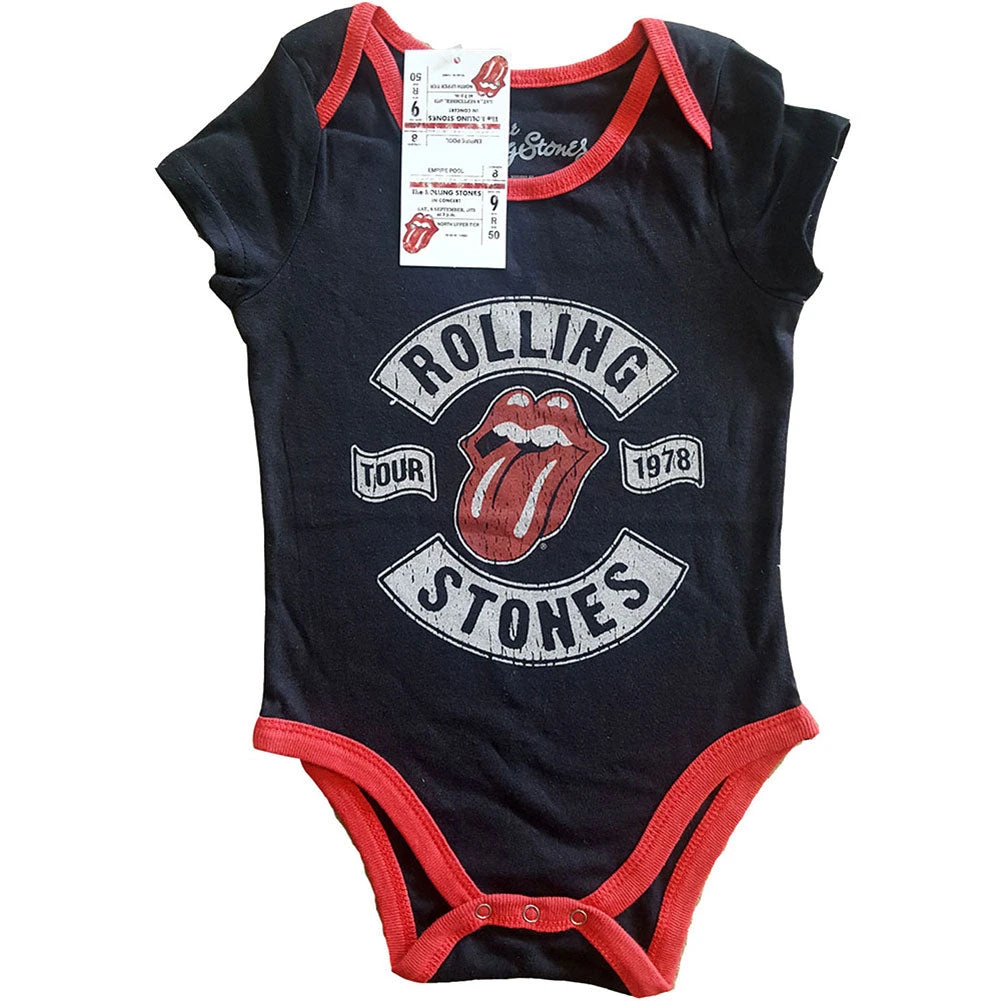 US Tour 1978 Kids Baby Grow Bodysuit(Rolling Stones Us Tour 1978 Kids Baby Grow Bodysuit 426854) 3 US Tour 1978 Kids Baby Grow Bodysuit(Rolling Stones Us Tour 1978 Kids Baby Grow Bodysuit 426854)