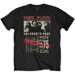 Knebworth '75 Eco-Tee Vintage T-shirt(Pink Floyd Knebworth 75 Eco Tee Vintage T Shirt 426890)