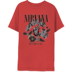 Heart-Shaped Box Slim Fit T-shirt(Nirvana Heart Shaped Box Slim Fit T Shirt 426923)