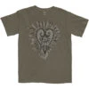 Fortitude Heart Slim Fit T-shirt(Gojira Fortitude Heart Slim Fit T Shirt 427099) 2 Fortitude Heart Slim Fit T-shirt(Gojira Fortitude Heart Slim Fit T Shirt 427099) -ROCABILIA CLOTHING SALE 427099F