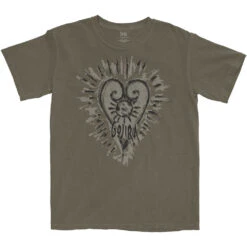 Fortitude Heart Slim Fit T-shirt(Gojira Fortitude Heart Slim Fit T Shirt 427099)