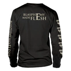 Blasphemy Made Flesh Long Sleeve(Cryptopsy Blasphemy Made Flesh Long Sleeve 427328) -ROCABILIA CLOTHING SALE 427328B