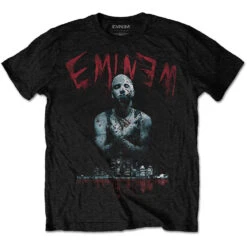 Bloody Horror Slim Fit T-shirt(Eminem Bloody Horror Slim Fit T Shirt 427665)