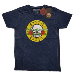Classic Logo Snow Wash T-Shirt Vintage T-shirt(Guns N Roses Classic Logo Snow Wash T Shirt Vintage T Shirt 427677)