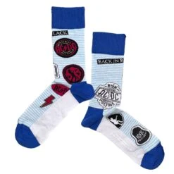 AC/DC Icons (US Men's Shoe Size 8 - 12) Socks(Ac Dc Icons Us Men S Shoe Size 8 12 Socks 428658)