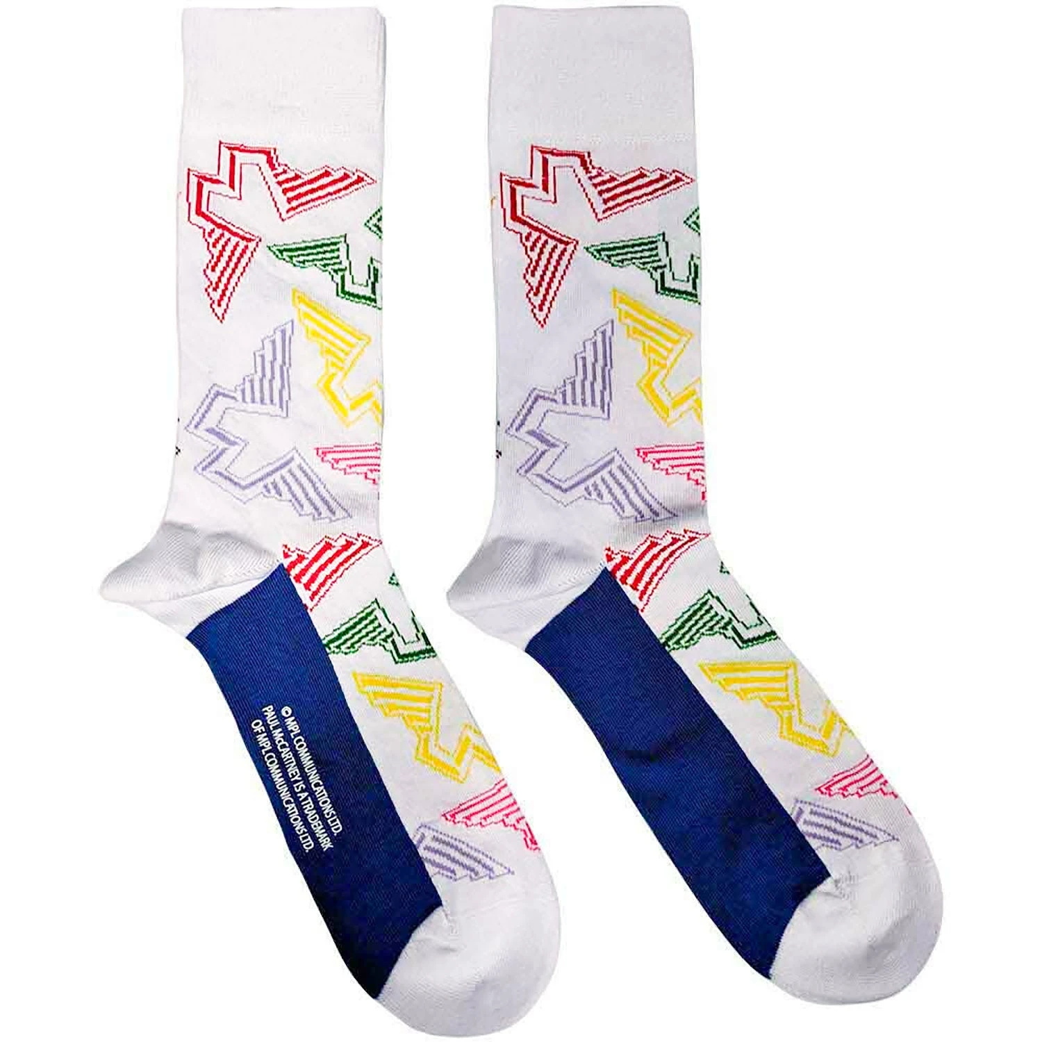 Wings Logos (US Men's Shoe Size 8 - 12) Socks(Paul Mccartney Wings Logos Us Men S Shoe Size 8 12 Socks 428665) 3 Wings Logos (US Men's Shoe Size 8 - 12) Socks(Paul Mccartney Wings Logos Us Men S Shoe Size 8 12 Socks 428665)