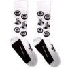 Band & Meanies Monochrome (US Men's Shoe Size 8 - 12) Socks(Beatles Band Meanies Monochrome Us Men S Shoe Size 8 12 Socks 428677) -ROCABILIA CLOTHING SALE 428677F