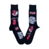 Logos (US Men's Shoe Size 8 - 12) Socks(Rolling Stones Logos Us Men S Shoe Size 8 12 Socks 428682) -ROCABILIA CLOTHING SALE 428682F
