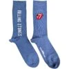 Vertical Tongue (US Men's Shoe Size 8 - 12) Socks(Rolling Stones Vertical Tongue Us Men S Shoe Size 8 12 Socks 428686) -ROCABILIA CLOTHING SALE 428686F
