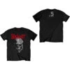 Gray Chapter Skull (Back Print) Slim Fit T-shirt(Slipknot Gray Chapter Skull Back Print Slim Fit T Shirt 428750)