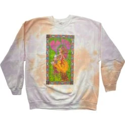 Vintage Poster Crew Neck Sweatshirt(Pink Floyd Vintage Poster Crew Neck Sweatshirt 428780)