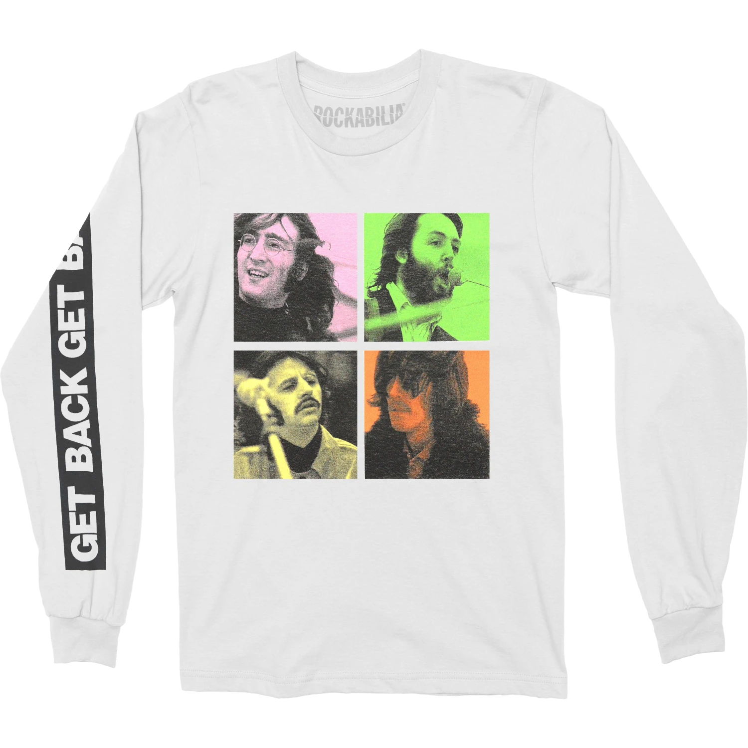 Get Back Studio Shots (Sleeve Print) Long Sleeve(Beatles Get Back Studio Shots Sleeve Print Long Sleeve 428825) 3 Get Back Studio Shots (Sleeve Print) Long Sleeve(Beatles Get Back Studio Shots Sleeve Print Long Sleeve 428825)