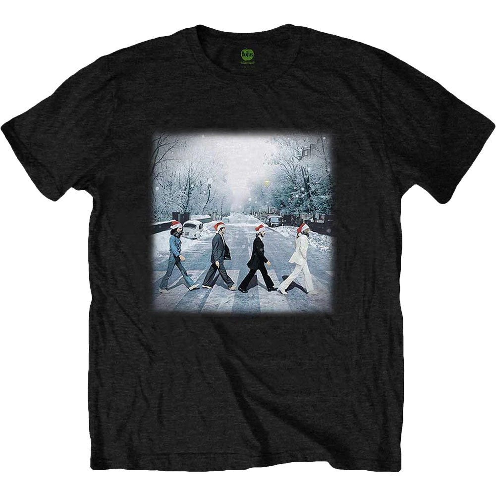 Abbey Christmas Slim Fit T-shirt(Beatles Abbey Christmas Slim Fit T Shirt 428837) 3 Abbey Christmas Slim Fit T-shirt(Beatles Abbey Christmas Slim Fit T Shirt 428837)