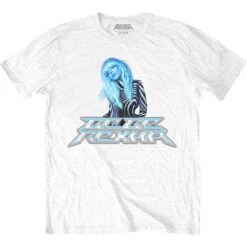 Silver Logo Slim Fit T-shirt(Bebe Rexha Silver Logo Slim Fit T Shirt 428911)