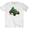 Green Jeep Slim Fit T-shirt(Gorillaz Green Jeep Slim Fit T Shirt 428975) -ROCABILIA CLOTHING SALE 428975F
